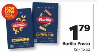 Weis Markets Barilla Pasta offer