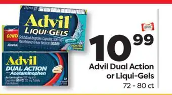 Weis Markets Advil Dual Action or Liqui-Gels offer