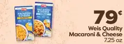Weis Markets Weis Quality Macaroni & Cheese offer