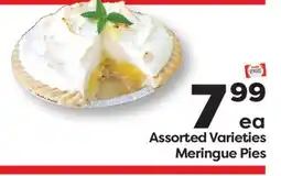 Weis Markets Meringue Pies offer