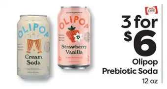 Weis Markets Olipop Prebiotic Soda offer