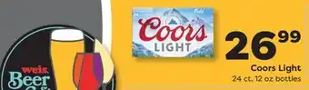 Weis Markets Coors Light offer