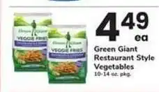Safeway Green Giant Restaurant Style Vegetables offer
