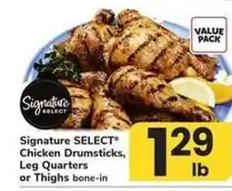 Safeway Signature SELECT Chicken offer