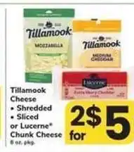 Safeway Tillamook Cheese offer