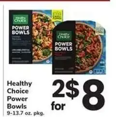 Safeway Healthy Choice Power Bowls offer