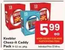 Safeway Keebler Cheez-it Caddy Pack offer