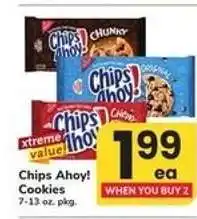 Safeway Chips Ahoy Cookies offer