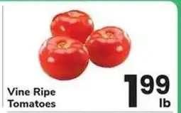 Safeway Vine Ripe Tomatoes offer