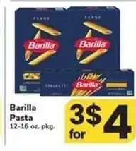 Safeway Barilla Pasta offer
