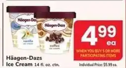 Safeway Häagen Dazs Ice Cream offer