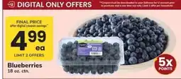 Safeway Blueberries offer