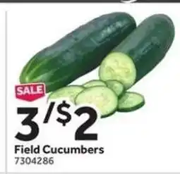 Stop&Shop Field Cucumbers offer