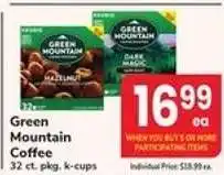 Safeway Green Mountain Coffee offer