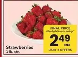 Safeway Strawberries offer