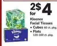 Safeway Kleenex Facial Tissues offer