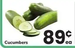 Safeway Cucumbers offer