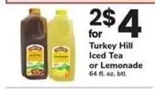 Safeway Turkey Hill Iced Tea or Lemonade offer