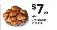 Safeway Mini Croissants offer