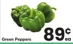 Safeway Green Peppers offer