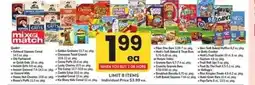 Safeway Mix or Match Products offer