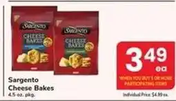 Safeway Sargento Cheese Bakes offer