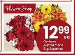 Safeway Gerbera Alstroemeria Big Bunches offer
