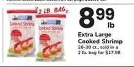 Safeway Extra Large Cooked Shrimp offer
