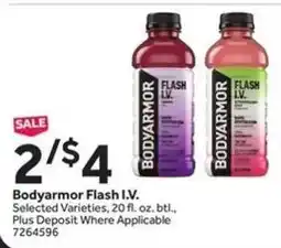 Stop&Shop BODYARMOR Flash I.V offer