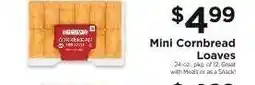 ShopRite Mini Cornbread Loaves offer