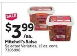 Stop&Shop Mitchell’s Salsa offer