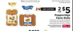 ShopRite Pepperidge Farm Rolls offer