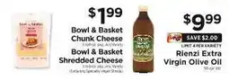 ShopRite Bowl & Basket Chunk Cheese offer
