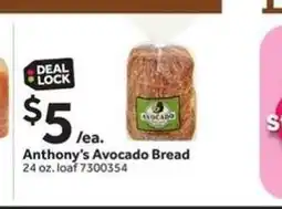 Stop&Shop Anthony’s Avocado Bread offer