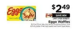 ShopRite Eggo Waffles offer