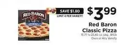 ShopRite Red Baron Classic Pizza offer