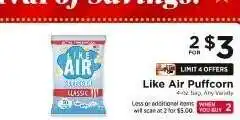 ShopRite Like Air Puffcorn offer