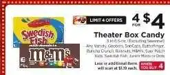ShopRite Theater Box Candy offer