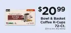 ShopRite Bowl & Basket Coffee K-Cups offer