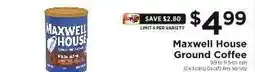 ShopRite Maxwell House Ground Coffee offer