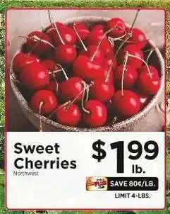 ShopRite Sweet Cherries offer