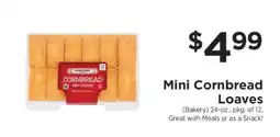 ShopRite Mini Cornbread Loaves offer