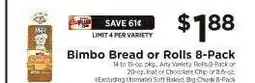ShopRite Bimbo Bread or Rolls 8-Pack offer