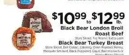 ShopRite Black Bear London Broil Roast Beef offer