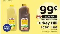 ShopRite Turkey Hill Iced Tea offer