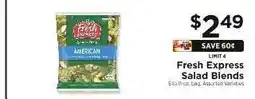ShopRite Fresh Express Salad Blends offer