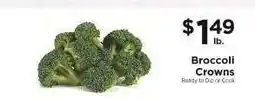 ShopRite Broccoli Crowns offer