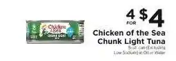 ShopRite Chicken Of The Sea Chunk Light Tuna offer