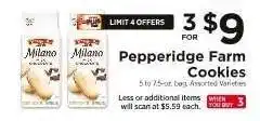 ShopRite Pepperidge Farm Cookies offer
