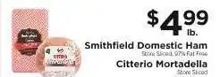 ShopRite Smithfield Domestic Ham offer